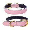 Padded Leather Dog Collar