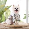 Tropical Print Summer Shirt for Small Dogs