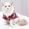 Tropical Print Summer Shirt for Small Dogs