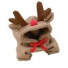 Coffee Plush Hooded Winter Coat