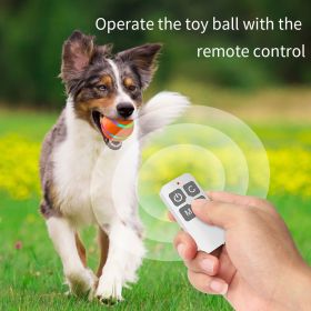 Rechargeable LED Chew Ball (Color: Yellow)