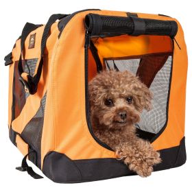 Collapsible Vista View Crate – Orange (size: large)