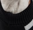 Striped Ribbed Turtleneck Dog Sweater