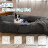 Oversized Faux Fur Cuddle Bed for You and Your Pup