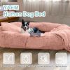 Oversized Faux Fur Cuddle Bed for You and Your Pup