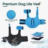 High-Flotation Dog Life Jacket with Rescue Handle