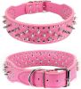 Spiked Studded Leather Collar