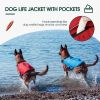 High-Flotation Dog Life Jacket with Rescue Handle