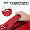 High-Flotation Dog Life Jacket with Rescue Handle