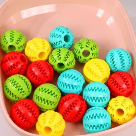 Silicone Watermelon Molar Chew Ball (Color / Size: Red Handle Rope Knot / 6 Cm In Diameter)