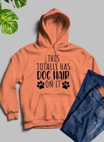 This Totally Has Dog Hair On It Hoodie (Color / Size: Heather Prism Peach / Xx-Large)