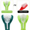Three-Head Multi-Angle Dog Toothbrush