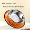 Anti-Skid Stainless Steel Dog Bowl