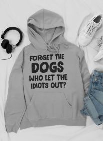 Forget The Dogs Hoodie (Size / Color: X-Large / Athletic Heather)