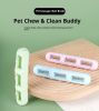Silicone Sausage Chew & Teeth-Cleaning Toy