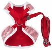Candy Stripe Bowtie Harness & Leash Set