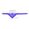 Bandana Collar with Triangle Scarf