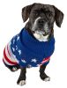 Patriot Star Ribbed Turtleneck Sweater