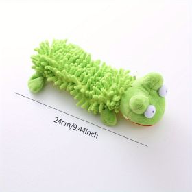 Squeaky Plush Animal Chew Toy (Model: Frog)