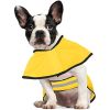 Reflective Hooded Raincoat Poncho