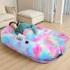 Oversized Faux Fur Cuddle Bed for You and Your Pup