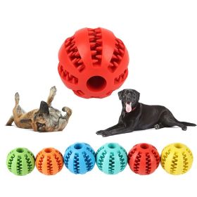 Squeaky Fetch Ball (Color / Size: Orange / 2.0Inch)