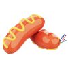 Sausage Dog Squeaky Chew Toy