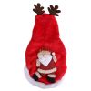 Santa Reindeer Christmas Dog Costume