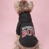 Mommy's Boy Fleece Hoodie for Small Dogs