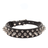 Spiked Studded Leather Collar