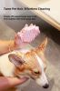 Silicone Bath Massage Brush for Dogs