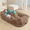 Oversized Faux Fur Cuddle Bed for You and Your Pup