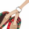 Plaid Bowtie Harness & Leash Set