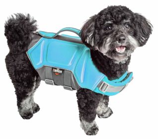 Tidal Guard Reflective Dog Life Jacket (Color / Size: Blue / X-Large)
