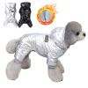 Fleece-Lined Winter Jumpsuit for Small Dogs