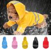 Reflective Waterproof Dog Raincoat