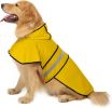 Reflective Hooded Raincoat Poncho