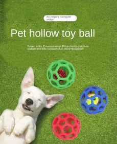 Bounce & Chase Hollow Fetch Ball (Colour / Size: Red / Hollow Ball (With Tennis Ball))