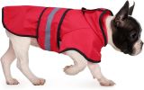 Reflective Hooded Raincoat Poncho