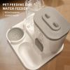 Smart Timed Feeder with Double Compartments