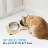 Macaron Dual Stainless Steel Bowl Set