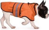 Reflective Hooded Raincoat Poncho