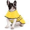 Reflective Hooded Raincoat Poncho