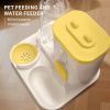 Smart Timed Feeder with Double Compartments