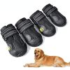 Reflective Waterproof Dog Boots, Set of 4