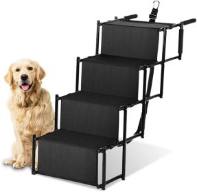 Portable Dog Ramp – Easy Access Solution (Option: Black)