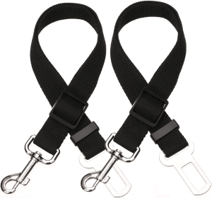 Car Safety Harness Belt – 2-Pack Vehicle Restraint (colour: red, Specification (L * W): 2pcs)