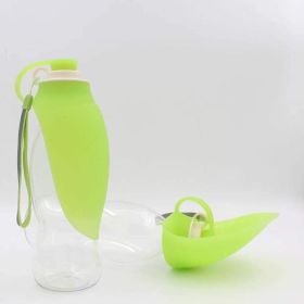 Portable Water Bottle Fountain – Travel Ready (Color: Green)