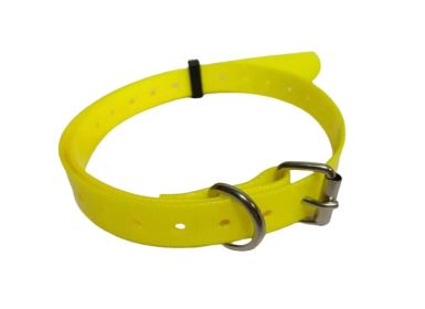 Reflective Training Collar – Adjustable Nylon (Color: Yellow)