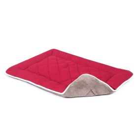 Canvas Sleeper Cushion – Stain Resistant (Color: Berry, size: small)